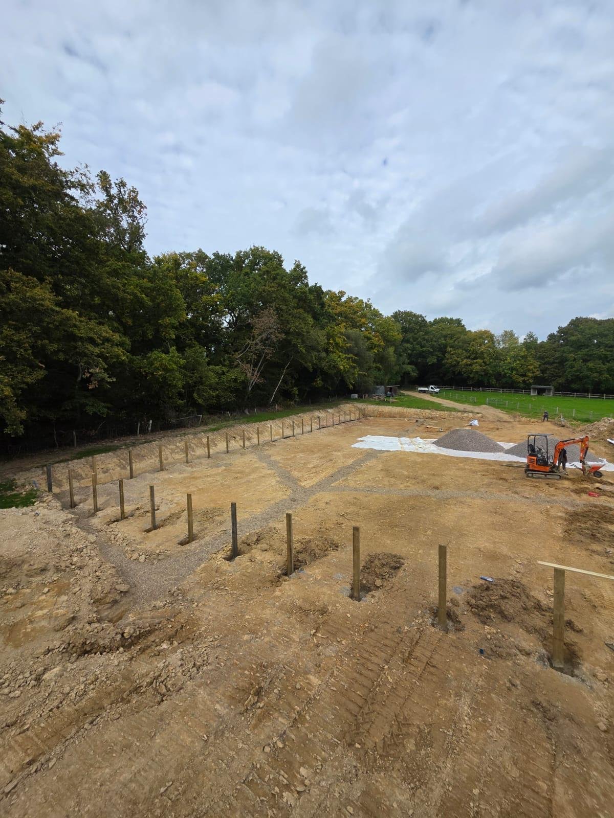 Paddock preparation and drainage