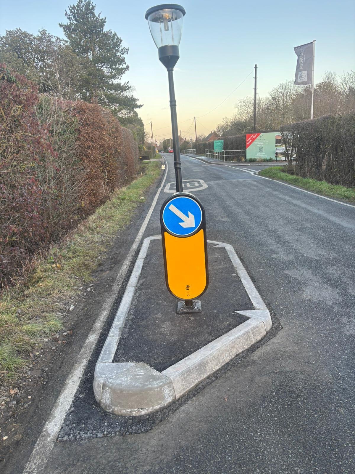 Kerbing and civils works